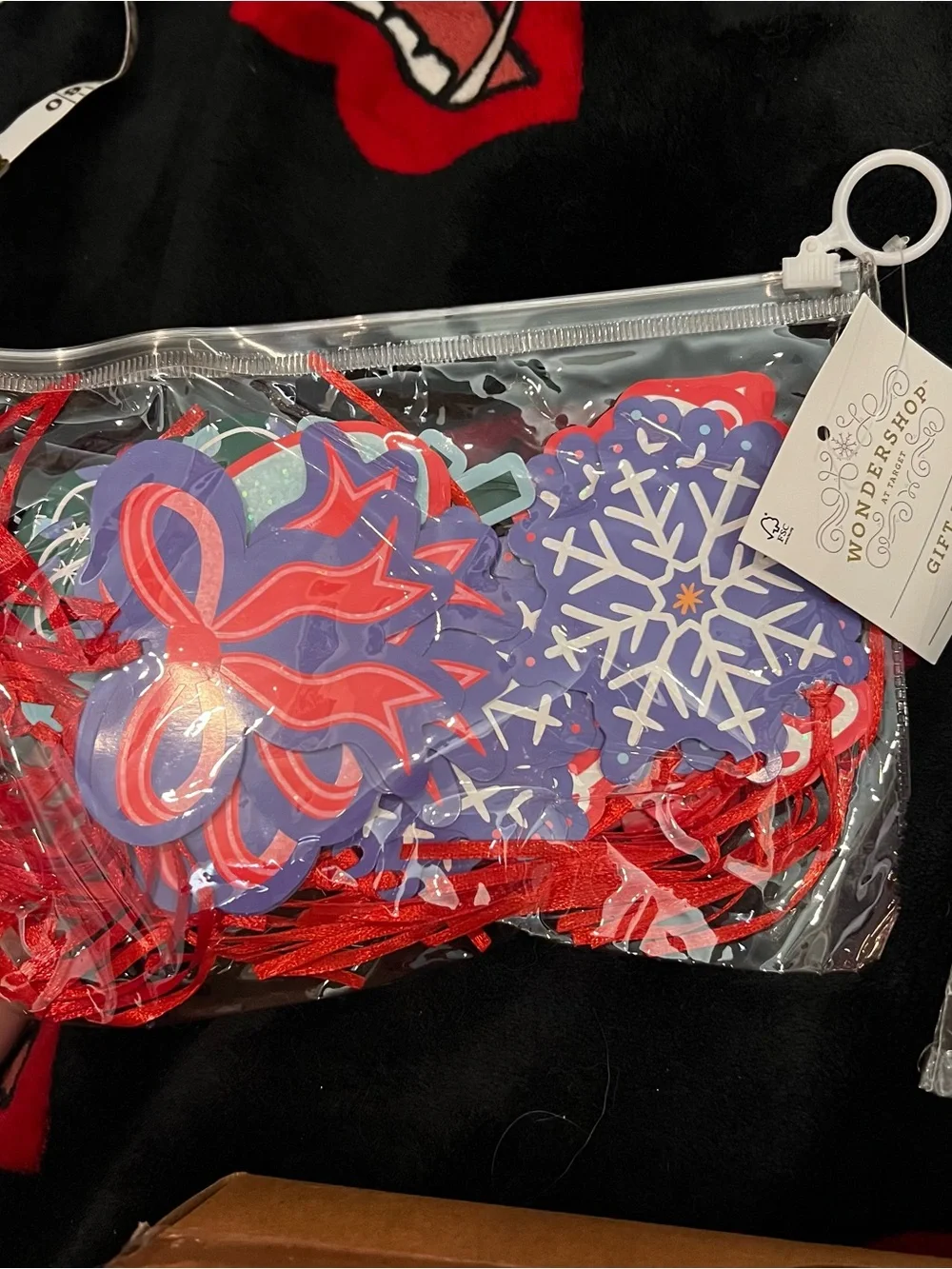 Target Christmas Holiday Bundle 3pc - Ornaments, Gift Tags, Foil Balloon
